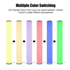 Colour Changing LED Floor Lamp Starlight Round Deco Tube Mood Light 54cm Tall