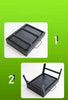 BBQ Barbecue Black Grill Folding Light Outdoor Portable Charcoal Travel Picnic