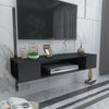 Wall Mounted TV Unit Floating Cabinet TV Stereo Media Storage High Gloss Black