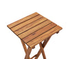 Small Wooden Plant Stand Patio Balcony Home Garden Furniture Side Table Folding