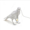 Lucky Bird Table Lamps Resin Crow Desk Lamp Bedroom Wall Sconce Light & UK PLUG