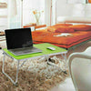 Portable Folding Desk Aluminum Trestle Table Pop-Up Garden Camping Party Picnic
