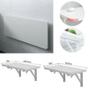 Compact Wall Mounted Table Folding Dining Table Study Laptop Desk With Bracket