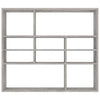 Stylish Display Shelf Space Saving Floating Wall Shelves Bookshelf Storage Unit