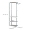 Clothes Rail Coat Rack Garment Dress Hanging Display Stand Shoe Storage Shelf UK