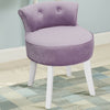 Velvet Dressing Table Chair Vanity Stool Piano Stools Dining Chairs Bedroom Room