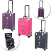 Large Makeup Beauty Cosmetic Case Trolley Hairdressing Nail Polish Storage Box