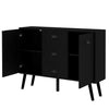 Modern 47" Sideboard Buffet Storage Cabinet Console Table 2 Doors 3 Drawers Home