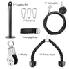 Fitness Pulley Cable System DIY Loading Pin Lifting Triceps Rope Machine Workout