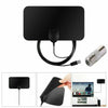 HDTV Digital TV Antenna Indoor Aerial HD Freeview Signal Thin 100 Mile UK New
