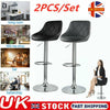 2PCS/set Bar Stools Leather Chairs Breakfast Chairs Swivel Gas Lift Kitchen Seat