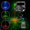 LED RGB Stage Lighting Laser Strobe Beam DMX Disco DJ Home Party KTV Projector