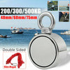 200/300/500kg Double Sided Round Recovery Salvage Neodymium Fishing Magnet P3