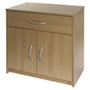 2 Door 4 Drawer Sideboard Storage Cabinet Cupboard Chest Drawers Doors -9124