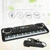 61 Key Electric Digital Piano Organ Musical Beginner Electronic Keyboard W/ Mic