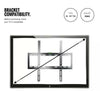 TV Bracket - 32 to 55 Inch Flat Wall Mount - Ultra Slim Fixed Design