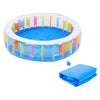 Large Round Family Swimming Pool Outdoor Garden Summer Kids Paddling Pools Relax