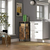 HOOBRO Standing Cabinet Storage Cabinet Accent Cupboard Side Cabinet Bedroom
