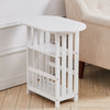 1/2 Tiers Magazine Newspaper Rack Side Table MDF Coffee/Lamp/End/ Storage Stand