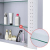 Led Illuminated Bathroom Mirror Cabinet With Shaver Socket Demister Touch Sensor
