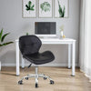 Modern Office Chair Computer Desk PU Leather Chairs Swivel Lift Small Adjustable