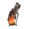 Glarry 9 Way Guitar Rack Padded Holder Stand for Electric Acoustic Bass Guitar