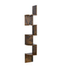 Floating Corner Shelf Wall Mounted Bookshelf Storage Display Unit 5 Tier UK
