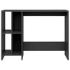 Grey Small Computer Desk Modern Office Workstation PC Laptop Table Shelves Shelf