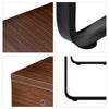 Computer Desk Work Table with 3 Shelves PC Laptop Table with Steel Frame