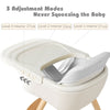 3 IN 1 Baby High Chair Infant Child Feeding Seat Highchair Food Tray Safety Belt