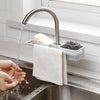 Kitchen Hanging Storage Drain Basket Sink Organizer Racks Sponge Caddy Holder