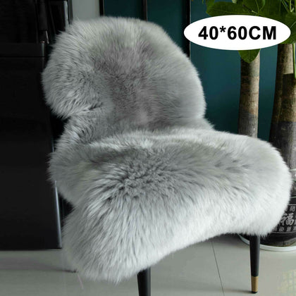 Faux Fur Sheepskin Rug Non Slip Soft Fluffy Mats Hairy Carpets Wool Shaggy Rugs