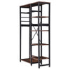 Industrial Wardrobe Vintage Clothes Hanging Rail Storage Shelves Tidy Organizer