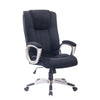 Premium Office Chair PU Leather Padded Swivel Weight-Recliner Computer Desk Seat