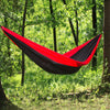 Double Person Parachute Nylon Hammock Outdoor Travel Camping Swing Hanging Bed
