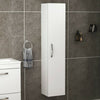 300mm Wall Hung Bathroom Cabinet Shelf Cupboard Storage Unit Gloss White