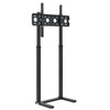 Stable 2-Leg 32" 45 55 60 65" TV Floor Stand Studio Mount For Samsung Sony LG