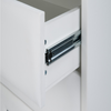 Bedside Table Cabinet Nightstand 2 Draw White Chest of Drawers Bedroom Furniture