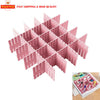 Adjustable Drawer Dividers Storage Organizer Clapboard Plastic Closet Separators