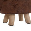 Animal Ottoman Footstool Padded Cushion Pouffe Stool Rest Children Toy Kid Chair