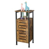 Small Storage Cabinet Modern Bathroom Furniture Cabinet Cupboard Shelf