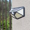 4X100LED Solar Power PIR Motion Sensor Wall Lights Outdoor Garden Security Lamp