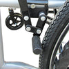 Folding Wheelchair Self Propelled Lightweight Transit Comfort Footrest Steel