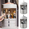 360 Rotating Makeup Organiser Case Cosmetic Storage Box Perfume Display Stand UK
