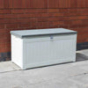150 Litre Medium Size Plastic Indoor / Outdoor Garden Storage Chest / Shed