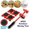 Heavy Furniture Roller Set Shifter Lifter Wheels Mover Easy Moving Slider Tool