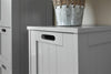 COLONIAL RANGE BATHROOM 2 DRAWER SLIM CHEST CABINET CUPBOARD STORAGE UNIT GREY