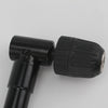 HEAVY DUTY KEYLESS METAL RIGHT ANGLE ANGLED DRILL ALUMINIUM ATTACHMENT CHUCK UK