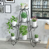 Metal Plant Stand Flower Shelves Planter Storage Rack High Low Pots Display Hold