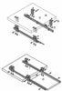 Under desk computer keyboard tray, shelf, sliding drawer complete kit - Grey